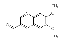 4-hydroxy-6,7-dimethoxyquinoline-3-carboxylic acid picture