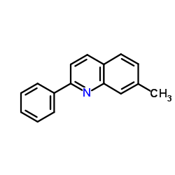 7-Methyl-2-phenylquinoline Structure