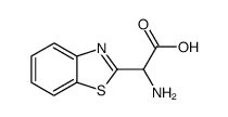 2-Benzothiazoleaceticacid,alpha-amino-(8CI,9CI) Structure