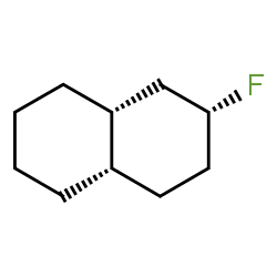 Naphthalene, 2-fluorodecahydro-, (2R,4aS,8aR)-rel- (9CI) Structure
