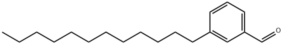 3-十二烷基苯甲醛结构式