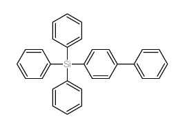 1,1'-Biphenyl,4-(triphenylsilyl)- Structure