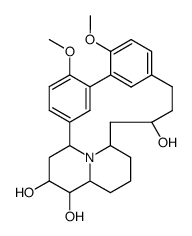 (12R)-Lythrancane-8α,9α,12-triol Structure