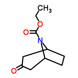 Ethyl 3-oxo-8-azabicyclo[3.2.1]octane-8-carboxylate Structure