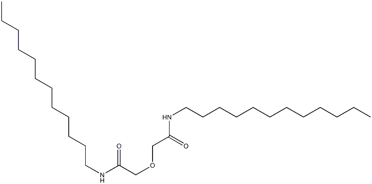 2,2'-oxybis(N-dodecylacetamide) Structure