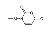 3-trimethylsilyl-1,3-oxazine-2,6-dione结构式