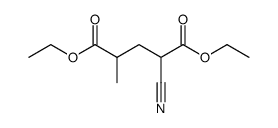 cyano-2 methyl-4 glutarate de diethyle Structure