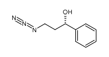 (S)-3-azido-1-phenyl-1-propanol Structure