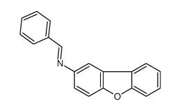 N-dibenzofuran-2-yl-1-phenylmethanimine Structure