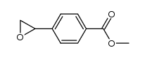 (+/-)-4-oxiranyl-benzoic acid methyl ester结构式