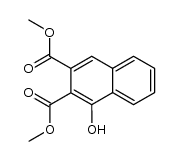 Dimethyl 1-Hydroxynaphthalene-2,3-dicarboxylate Structure