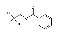 Benzoic acid 2,2,2-trichloroethyl ester结构式