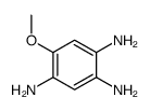 1,2,4-Benzenetriamine,5-methoxy- structure