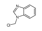 1H-Benzimidazole,1-(chloromethyl)-(9CI) Structure