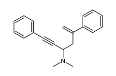 3-dimethylamino-1,5-diphenylhex-5-en-1-yne Structure