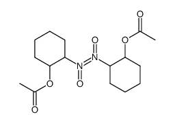 (E)-1,2-bis(2-acetoxycyclohexyl)diazene 1,2-dioxide Structure