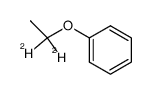 (1,1-dideuterio-ethoxy)-benzene结构式