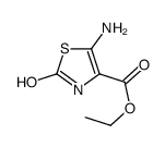 ethyl 5-amino-2-oxo-3H-1,3-thiazole-4-carboxylate结构式