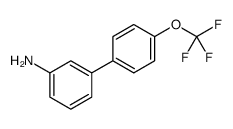 3-[4-(trifluoromethoxy)phenyl]aniline结构式