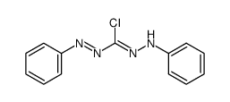 N,N'-diphenyl-C-chloroformazan Structure