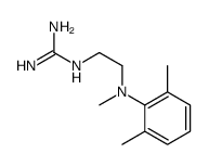 2-[2-(N,2,6-trimethylanilino)ethyl]guanidine结构式