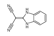 1,3-Dihydro-2H-benzimidazol-2-ylidenemalononitrile结构式
