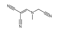 Propanedinitrile, [[(cyanomethyl)methylamino]methylene]- (9CI) structure