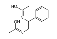 N-(2-acetamido-2-phenylethyl)acetamide Structure