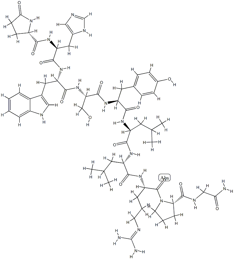 LHRH, Leu(6)- structure