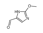 2-methoxy-1H-imidazole-5-carbaldehyde结构式