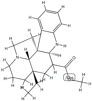 (2β,5α,12β,19α)-Aspidospermidine-3-carboxylic acid methyl ester结构式