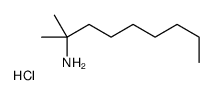 2-methylnonan-2-ylazanium,chloride结构式