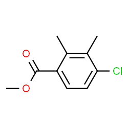 Methyl 4-chloro-2,3-dimethylbenzoate Structure