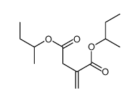 dibutan-2-yl 2-methylidenebutanedioate结构式