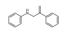 2-Phenyl-3-(phenylamino)-1-propene Structure