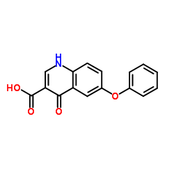 4-hydroxy-6-phenoxyquinoline-3-carboxylic acid结构式