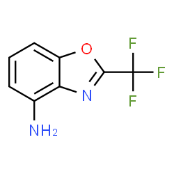 2-CHLOROMETHYL-BENZOOXAZOLE-4-YLAMINE结构式