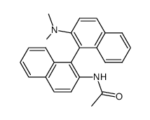 N-[2'-(dimethylamino)-1,1'-binaphthyl-2-yl]acetamide结构式