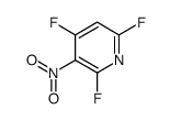 2,4,6-trifluoro-3-nitropyridine Structure