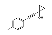1-[2-(4-methylphenyl)ethynyl]cyclopropan-1-ol Structure