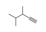 3,4-dimethylpent-1-yne结构式