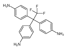 4-[1,1-bis(4-aminophenyl)-2,2,2-trifluoroethyl]aniline Structure