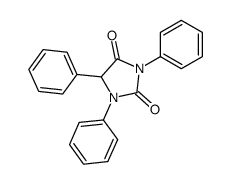 1,3,5-triphenylimidazolidine-2,4-dione Structure