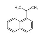Naphthalene,1-(1-methylethyl)- Structure
