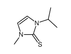 1-methyl-3-propan-2-ylimidazole-2-thione结构式
