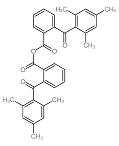 [2-(2,4,6-trimethylbenzoyl)benzoyl] 2-(2,4,6-trimethylbenzoyl)benzoate结构式