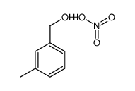 (3-methylphenyl)methanol,nitric acid Structure