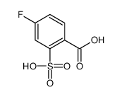 4-fluoro-2-sulfobenzoic acid结构式