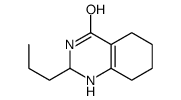 2-propyl-2,3,5,6,7,8-hexahydro-1H-quinazolin-4-one结构式