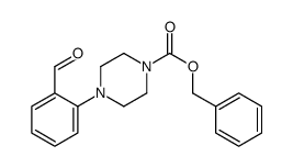 benzyl 4-(2-formylphenyl)piperazine-1-carboxylate Structure